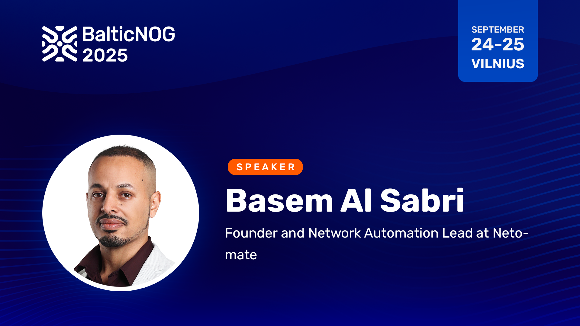 Speaker Basem Al Sabri