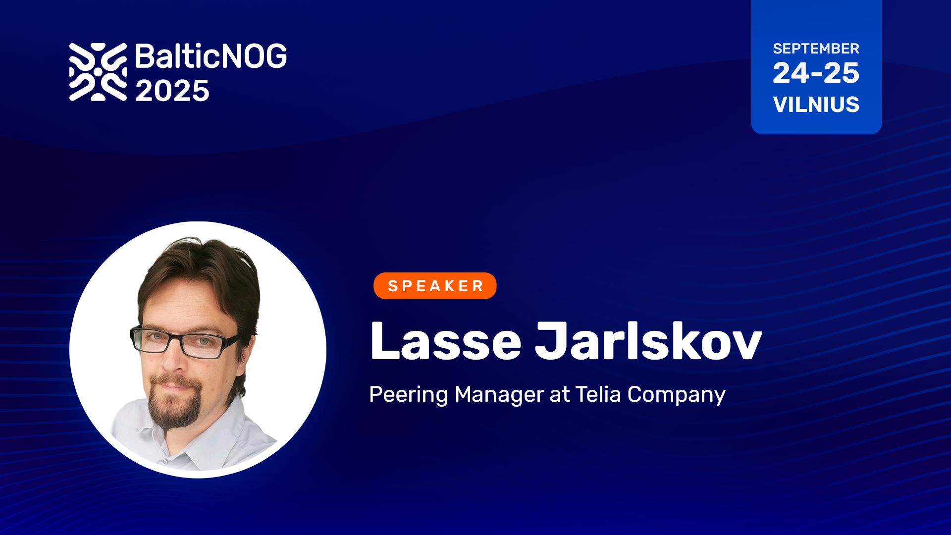 Speaker Lasse Jarlskov