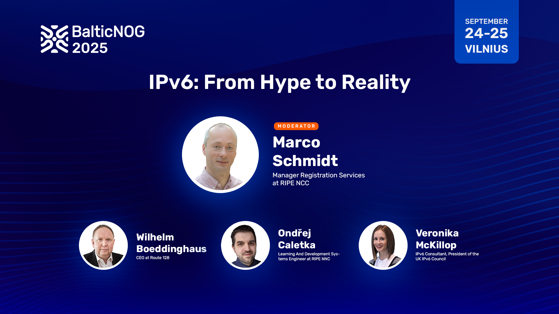 Speakers of IPv6 Panel