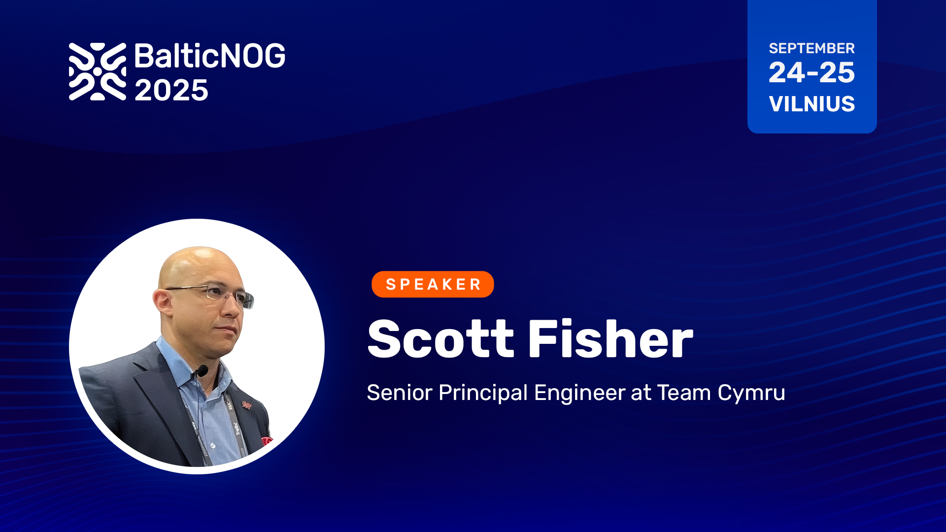Speaker Scott Fisher